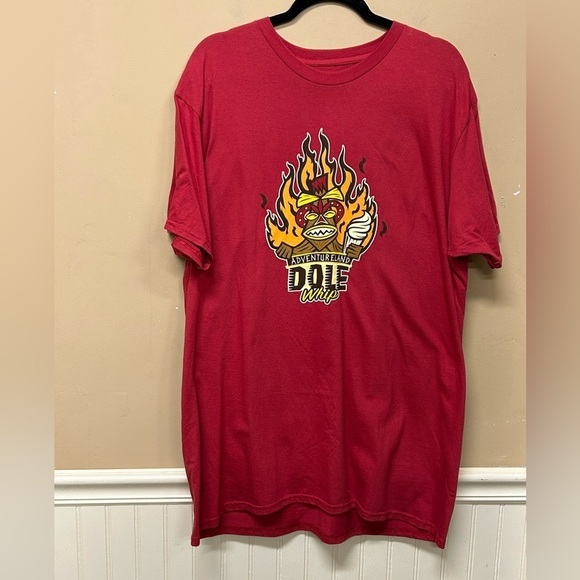 Disney Parks Red Adventureland Dole Whip Tiki 76 Shirt Size XL - Picture 1 of 6